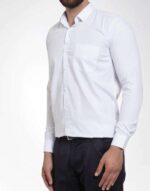 Premium Fabric White Shirt For Men - Image 4