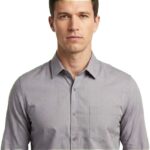Premium Fabric Grey Shirt For Men
