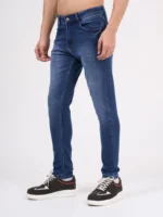 Dark Blue Jeans For Men - Image 3