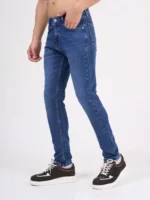 Men Dark Blue Jeans - Image 2