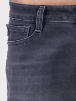 Dark Grey Jeans For Men - Image 4