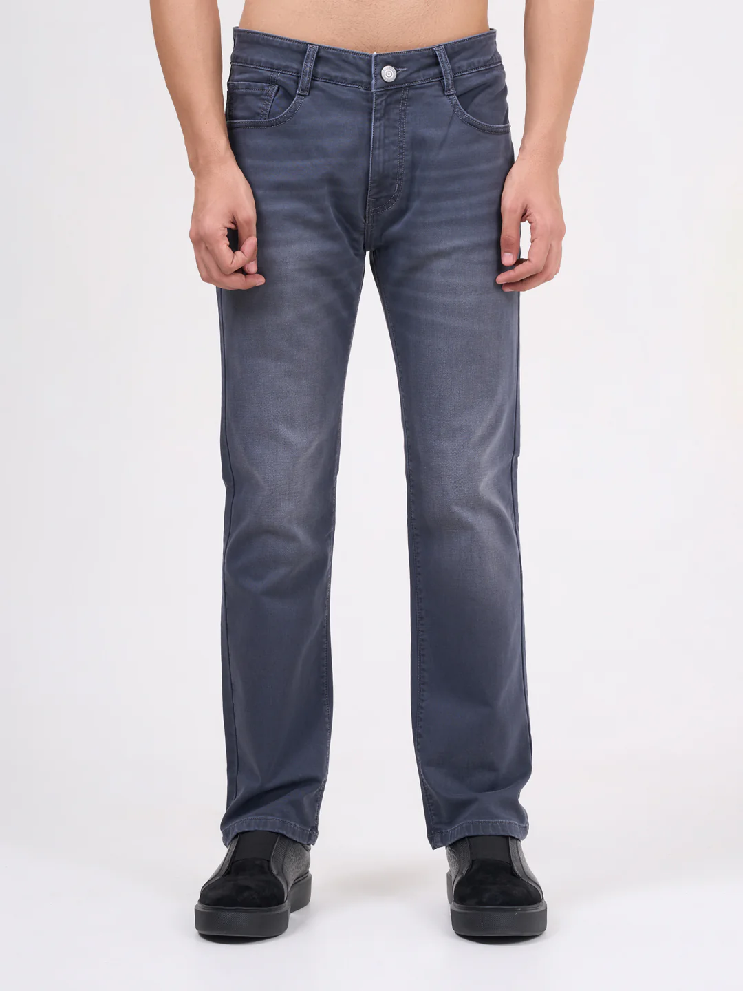 Grey Jeans For Men - Image 1