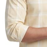 Premium Fabric Yrllow Checked Shirt For Men - Image 5